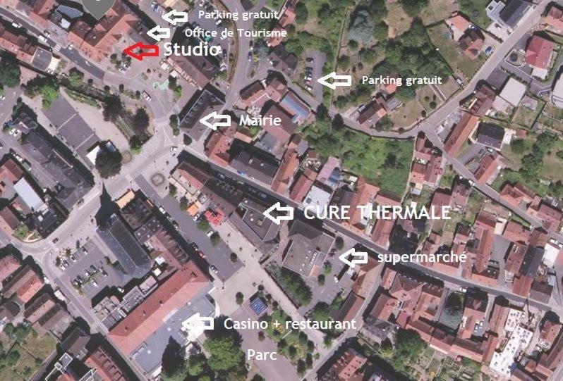 Charmant Studio Classe 3 Etoiles Au Coeur De Niederbronn-Les-Bains Dış mekan fotoğraf